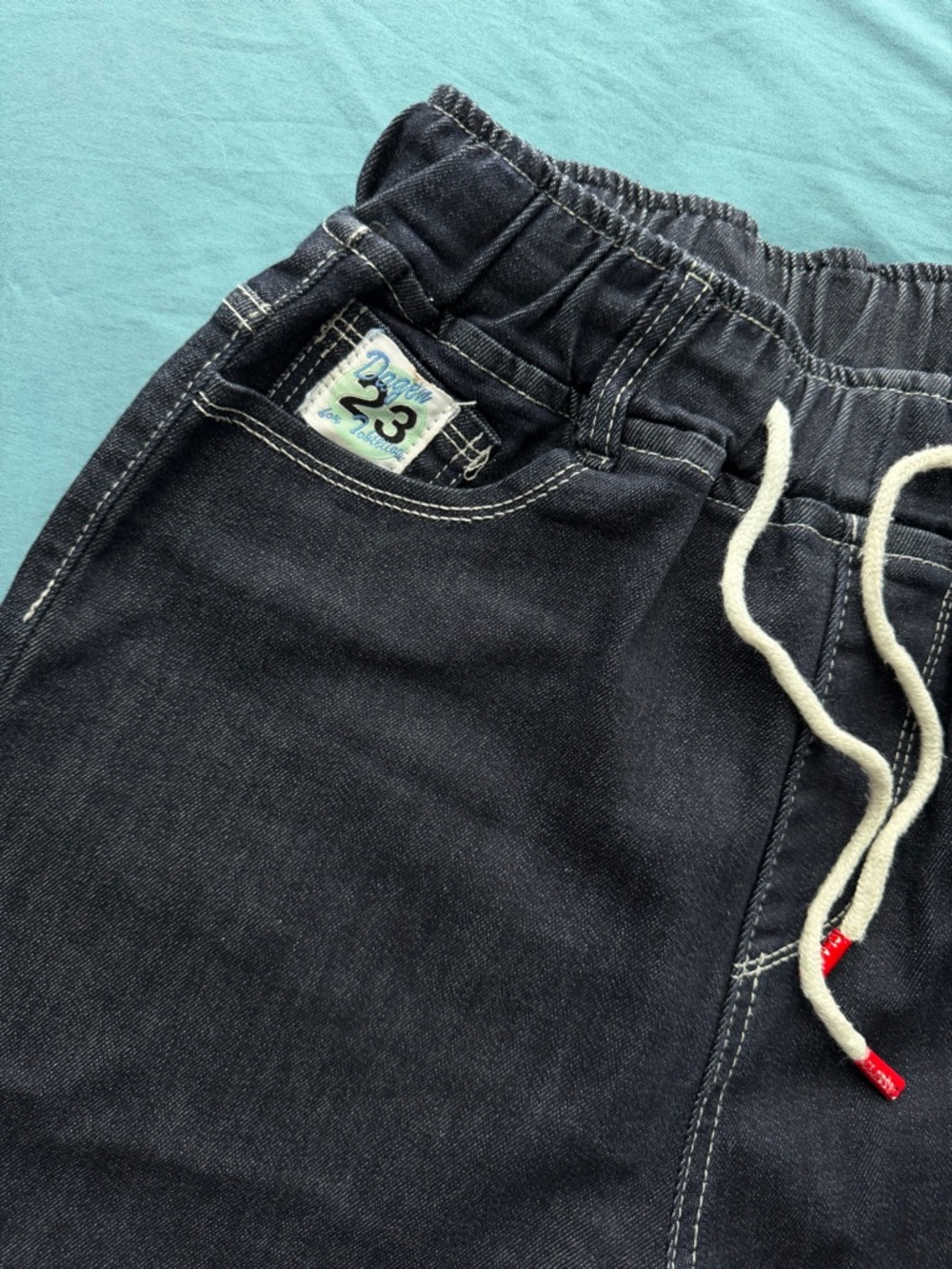 Dark Indigo Drawstring women Jeans - Brand: 23 (Unlabeled)